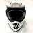 Мотошлем FS-609 SOLID (Glossy White, XL)