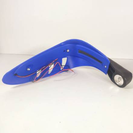 Защита рук с поворотниками синий