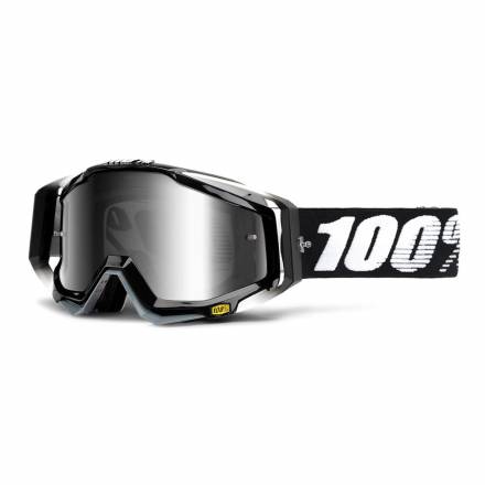 Очки 100% Racecraft Abyss Black / Mirror Silver Lens (50110-001-02)