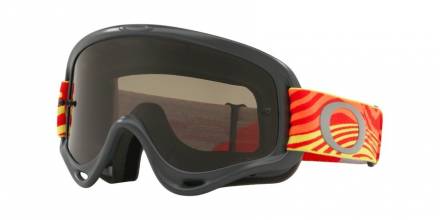 Очки для мотокросса OAKLEY O-Frame Solid оранжевые-серые / темно-серая (OO7029-47)