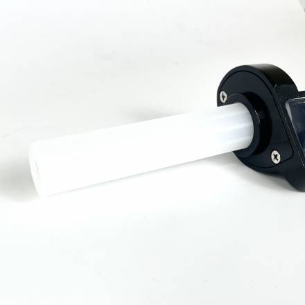 Ручка газа короткоходная черная