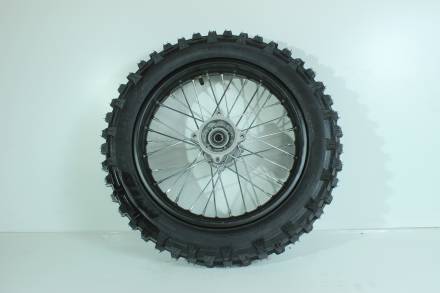 Колесо заднее 90/100-14 стальной обод, покрышка кросс