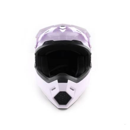 Шлем (кроссовый) Ataki MX801 Solid белый глянцевый   M