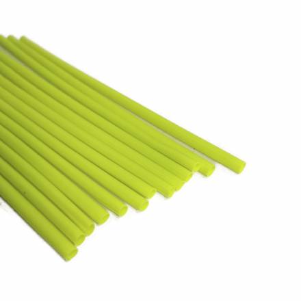 Трубки декоративные на спицы 164 мм салатовые
