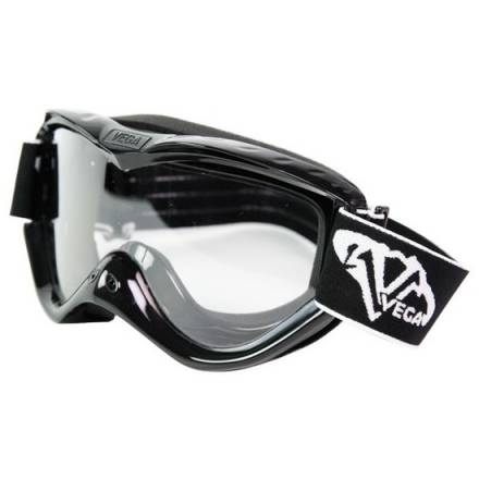 Очки для мотокросса VEGA (детские) черные глянцевые