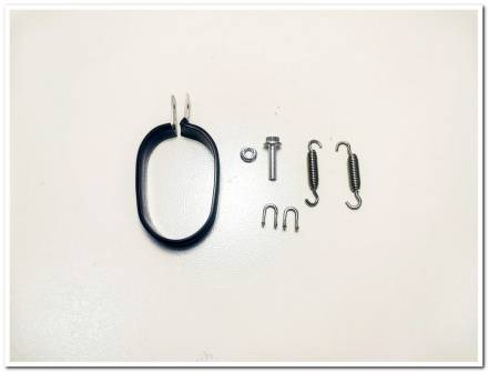 Хомут глушителя питбайк