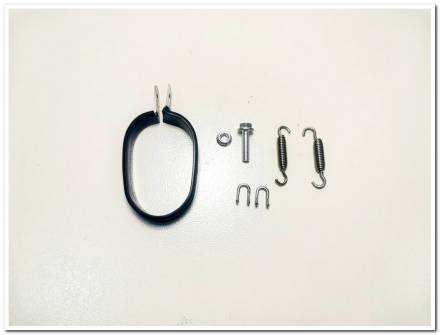 Хомут глушителя питбайк