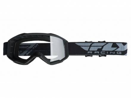 Очки для мотокросса FLY RACING FOCUS (2018) черные, прозрачные