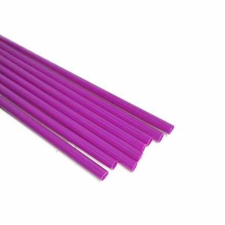 Трубки декоративные на спицы 164 мм фиолетовые