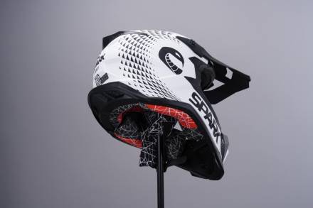 Шлем, Sparx, Raptor (JH-601), бело-черный, M