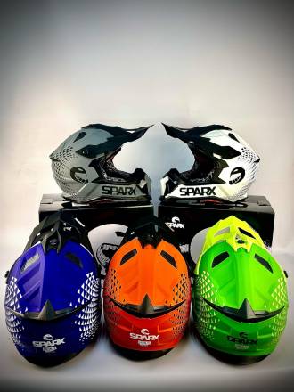 Шлем, Sparx, Raptor (JH-601), бело-черный, M