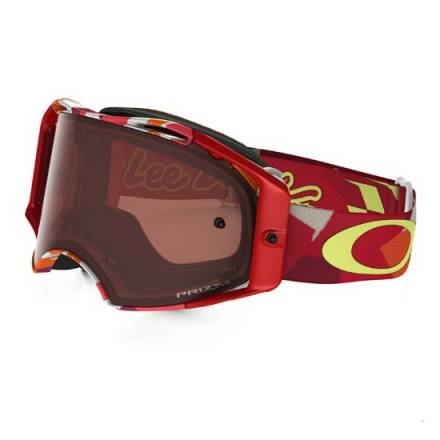 Очки для мотокросса OAKLEY Airbrake Splinter TLD красные-оранжевые / бронзовая Prizm MX (OO7046-43)