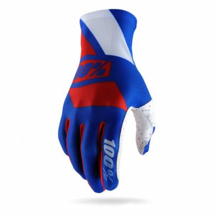 Мотоперчатки 100% Celium Glove Blue/Red L (10005-072-12)