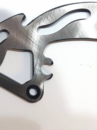 Тормозной диск передний AJ1 260мм Hasky 21/18 - Unison 7116-CNC hub