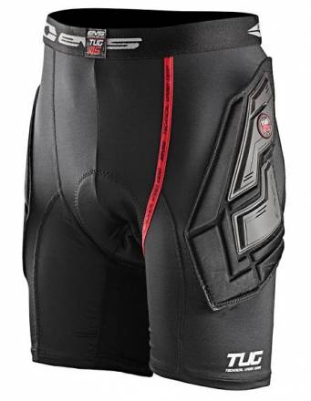 Шорты защитные EVS TUG Impact YOUTH черные (детские)  L