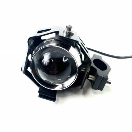 Фара с линзой (крепление на руль)