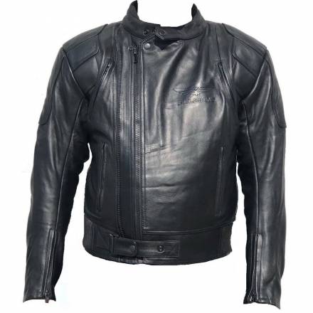 Кожаная куртка (GOLDWING), размер 4XL