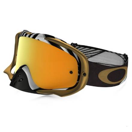 Очки для мотокросса OAKLEY Crowbar J. Herlings Series / желтая 24K Iridium  (OO7025-32)