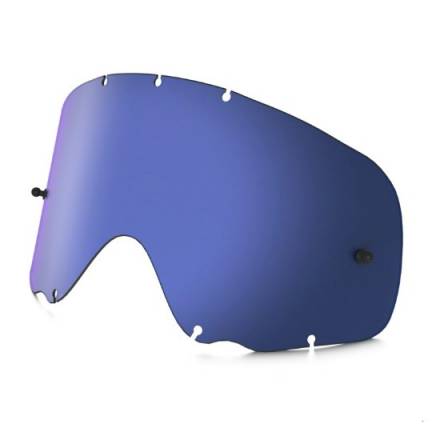 Линза Oakley Crowbar LEXAN синяя Iridium одинарная (101-131-001)