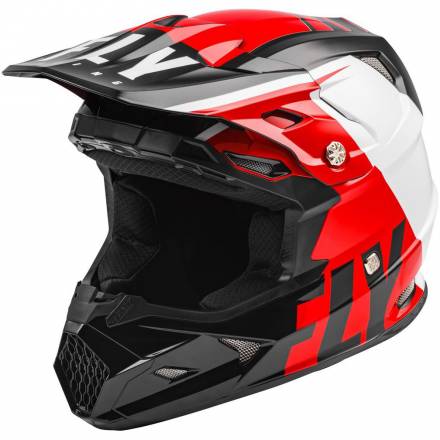 Шлем (кроссовый) FLY RACING TOXIN MIPS TRANSFER красный/черный/белый (2020)   S