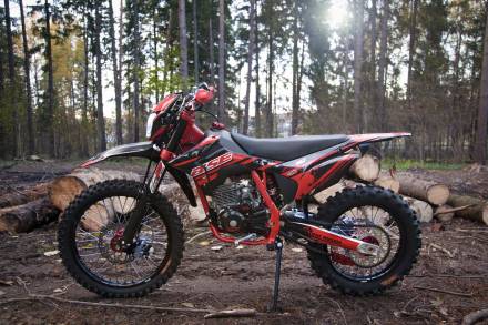 Кроссовый мотоцикл BSE Z10 Red Black (055) MSD MSD