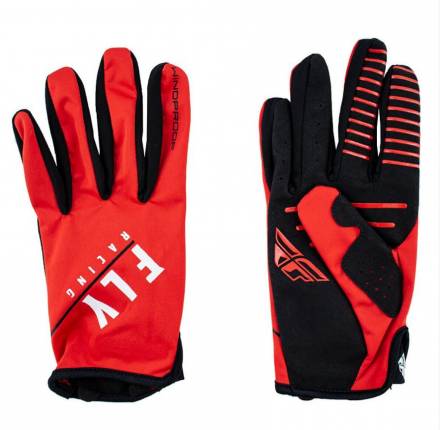 Перчатки FLY RACING WINDPROOF LITE (красный/черный, 9, 371-14309)