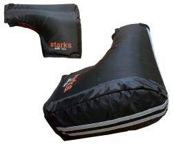 STARKS Муфта на руль Warm Cross Чёрный (one size)