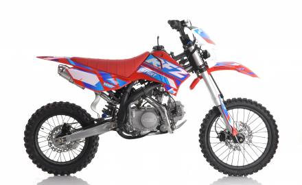 Мотоцикл Кроссовый Apollo RFZ START 125X-LE, 17/14 (Красный) MSD
