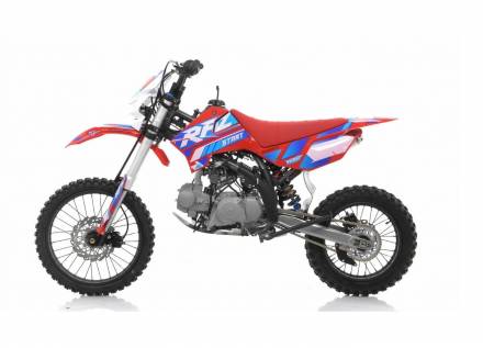 Мотоцикл Кроссовый Apollo RFZ START 125X-LE, 17/14 (Красный) MSD