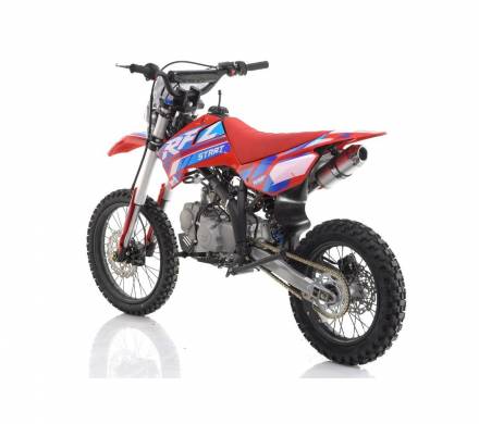 Мотоцикл Кроссовый Apollo RFZ START 125X-LE, 17/14 (Красный) MSD