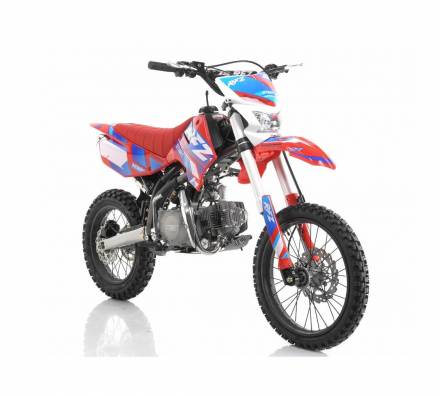 Мотоцикл Кроссовый Apollo RFZ START 125X-LE, 17/14 (Красный) MSD