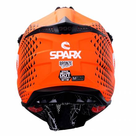 Шлем, Sparx, Raptor (JH-601), оранжево-черный, L