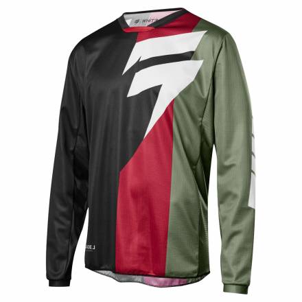 Мотоджерси Shift White Tarmac Jersey Black XL (19326-001-XL)