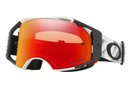 Очки для мотокросса OAKLEY Airbrake Matte White/ красная Prizm MX (OO7046-57)