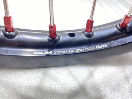 Обод в сборе 1,6-21&quot; GLM 7050, ступица GH Hasky 21/18 - GLM7050-GC hub