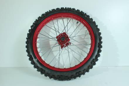 Обод 17 передний алюм. Красный, фрез ступ