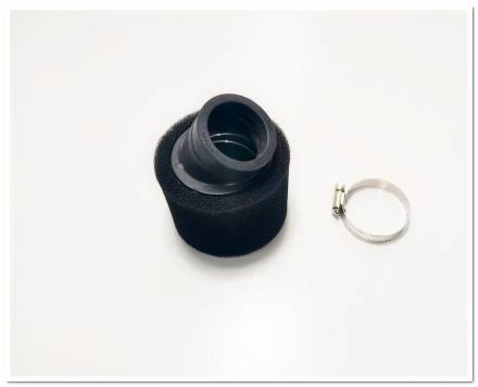 Воздушный фильтр 45 угловой, черный