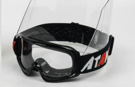 Очки для мотокросса ATAKI HB-319 черные матовые