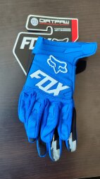 Перчатки детские FOX DIRTPAW синие - XXS