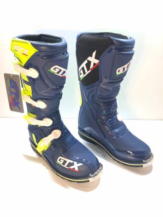 Мотоботы GTX MX #1 blue/green (р. 40)
