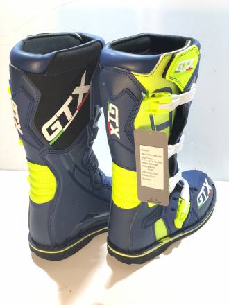 Мотоботы GTX MX #1 blue/green (р. 40)
