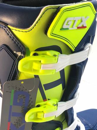 Мотоботы GTX MX #1 blue/green (р. 40)