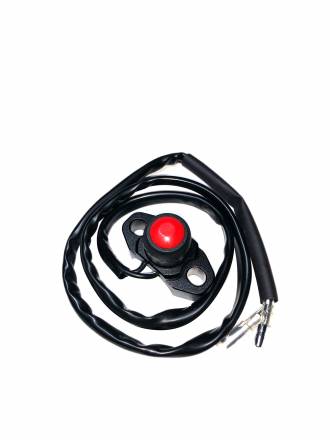 Кнопка стоп двигателя тюнинг черная