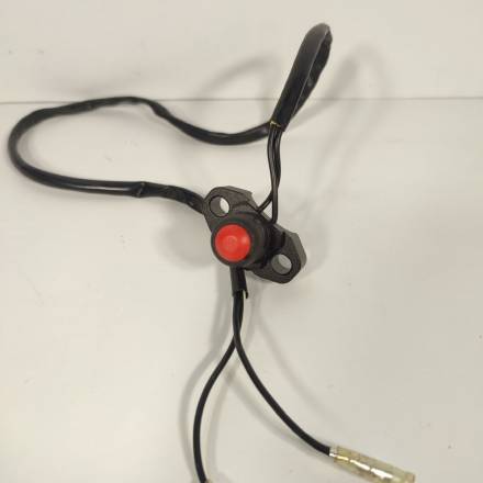 Кнопка стоп двигателя тюнинг черная