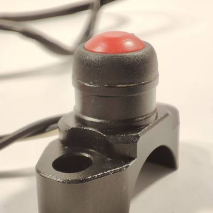 Кнопка стоп двигателя тюнинг черная