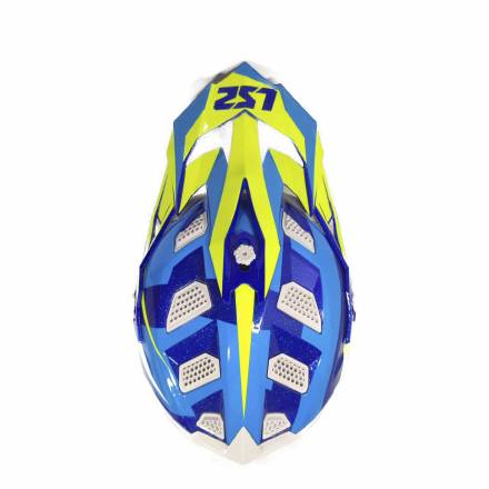 Шлем MX470 SUBVERTER NIMBLE (Бело-сине-желтый, M)