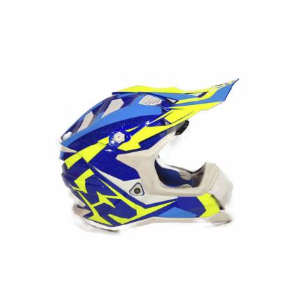 Шлем MX470 SUBVERTER NIMBLE (Бело-сине-желтый, M)