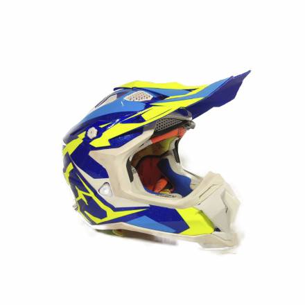 Шлем MX470 SUBVERTER NIMBLE (Бело-сине-желтый, M)