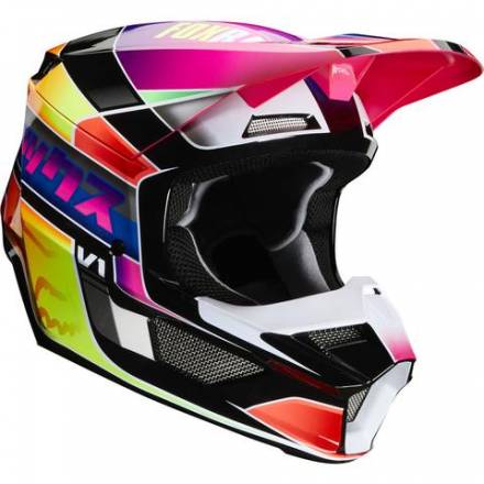 Мотошлем подростковый Fox V1 Yorr Youth Helmet Multi YM 49-50cm (25481-922-YM)