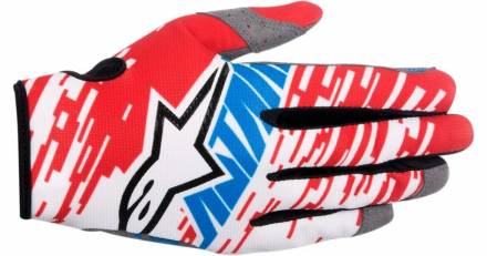 3561416   ALPINESTARS Перчатки RACER BRAAP (красно-белый, 32, M)
